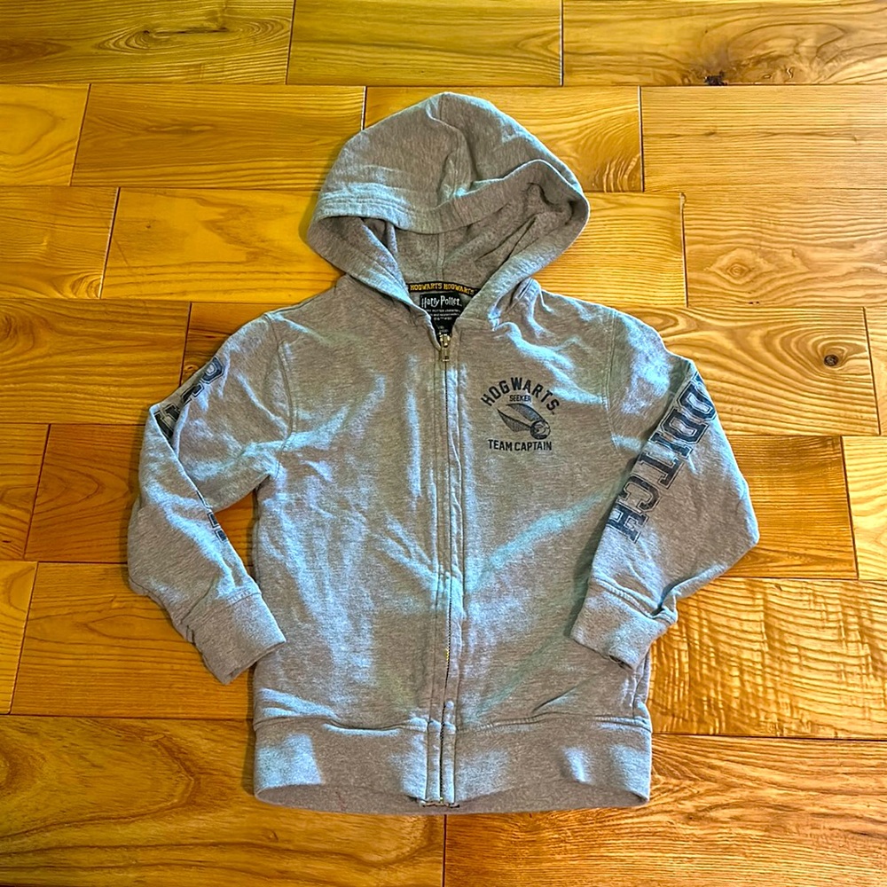 Harry Potter Quidditch Seeker Hoodie, Zip Front, XS